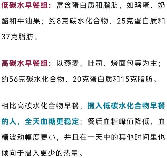 明天起早餐调整一下